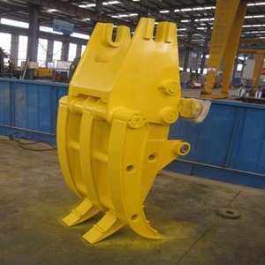 หัวจับไม้ไฮดรอลิกสำหรับรถขุดขนาด 5-10 ตัน อุปกรณ์เสริมสำหรับงานป่าไม้ มีขาย - Product Image 1