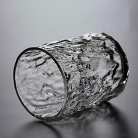 Mug en verre borosilicate japonais, couleur unie, 301-400 ml, design moderne et créatif, pour café et lait, transparent givré, idéal comme cadeau