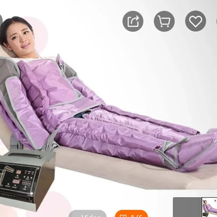 Máquina de presoterapia para drenaje linfático Máquina de presoterapia para drenaje linfático por infrarrojos