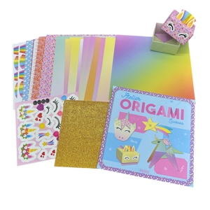 Juego de Origami educativo con tema de animales y naturaleza, artesanía plegable de papel DIY para mejorar la imaginación y las habilidades prácticas - Product Image 1