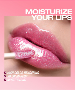 Gloss à lèvres liquide repulpant végétalien OEM ODM, marque privée, effet caméléon brillant, 8 couleurs, logo personnalisé - Product Image 5