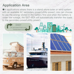 Système d'énergie solaire intelligent pour la maison, interrupteur de transfert automatique, économie d'énergie, 16 kW, 80 A, 12 24 48 VDC, 110 V 220 VAC, onduleur inversé, application de contrôle à distance - Product Image 3