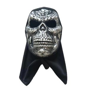 Masques d'Halloween Clown au visage de perruque Clown aux cheveux jaunes <span class=keywords><strong>Revenant</strong></span> 2 Masque de fête de cosplay Accessoires étranges et effrayants - Product Image 4