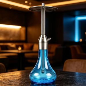 Moderna Cachimba Grande de Acero Inoxidable, Marca Original Chicha con Acabado Espejo - Product Image 5