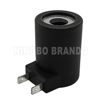 Koil Solenoid 14mm Lubang 12VDC 22W untuk AT90 AT90E Tecno LPG CNG Pressure Reducer Regulator Katup Solenoid Gas LPG/CNG Suku Cadang
