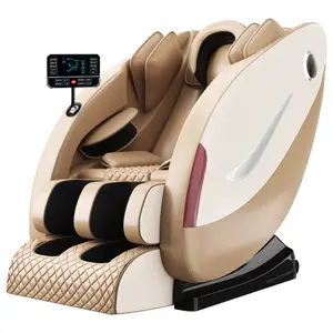 Vendita calda intelligente gamba telescopica sedia da massaggio elettrico automatico con sistema di compressione calda e Stereo Hifi per il corpo rilassante