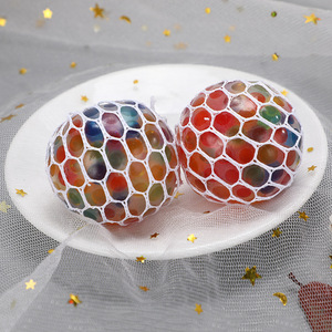 Stress <b>Ball</b> Squishy Toys Stress Reliever <b>LED</b> Squishy <b>Balls</b> Fidget Toys Fun Mesh <b>Balls</b> for Boys Girls - Product Image 3