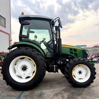 Tracteur agricole de marque chinoise renommée, homologué CE, 250 ch, 4x4, respectueux de l'environnement, à transmission automatique, mini-tracteur à roues de haute qualité