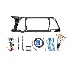 Meihua Car Video Radio Frame for KIA Cachet K4 2018 - 2020 with RCA Cable Harness