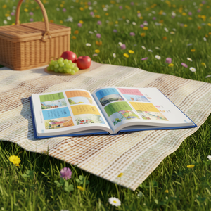 Livres sonores interactifs parlants rechargeables par USB-C pour l'apprentissage précoce, mots anglais, livre audio avec commandes tactiles pour l'éducation - Product Image 2