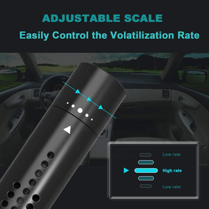 Difusor de Aromatizante en Gel Personalizado para Coche, con Clip para Rejilla de Ventilación, Sensor de Vibración y 5 Núcleos de Fragancia - Product Image 2