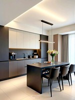 Système de dressing modulaire autoportant, réglable et facile à assembler, gris foncé, pour chambre, salle de sport et villa