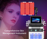Appareil de soin du visage Factory Decirt Vertical 11-en-1 à jet d'oxygène et microdermabrasion, machine d'hydrodermabrasion Aqua Peel