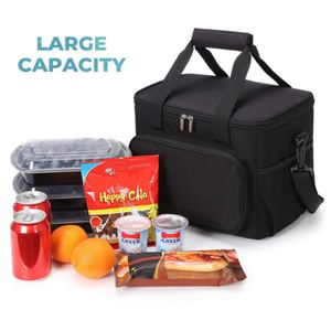 Custom Logo Waterproof Portable Large Capacity Insulated Zipper Lifestyle <b>Camping</b> Picnic Food Lunch <b>Box</b> Cooler Bag for Adult - Product Image 4