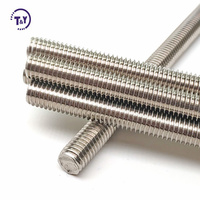 DIN975 DIN976 ASME B18.31.2 A193 B8 Cl2 B8m Class 2 Stainless Steel AISI 316L 304 316 Threaded Rods