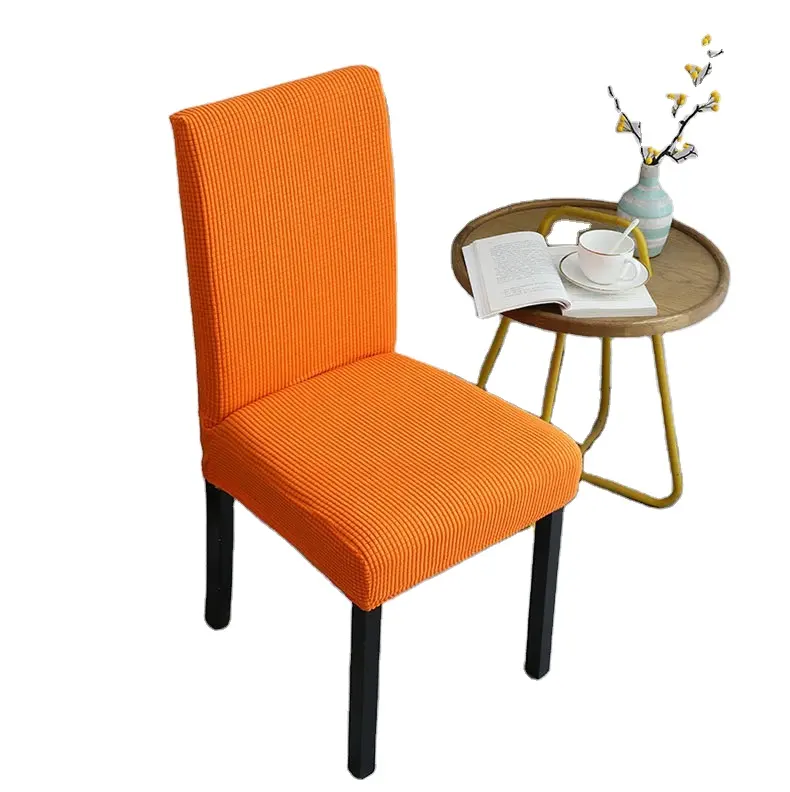 Sedie ispessite personalizzate a buon mercato all'ingrosso coperture per sedie congiunte elasticizzate utilizzate nella cucina all'aperto