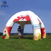 Tùy Chỉnh In Ấn Quảng Cáo Không Thấm Nước Inflatable Spider Tent Air Dome Lều Cho Các Hoạt Động