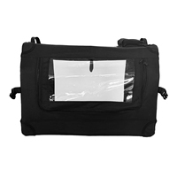 Cage d'atomisation portable pour animaux de compagnie, chambre d'oxygénothérapie par inhalation pour chiots/chats