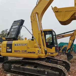 Advanced And Durable Large Hydraulic Komatsu PC160-7 Used Excavator for Various Mining And <b>Construction</b> Applications - Product Image 6