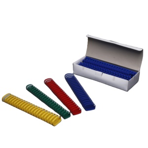 OEM thiết kế tùy chỉnh màu sắc nhẫn nhựa ràng buộc Lược - Product Image 1