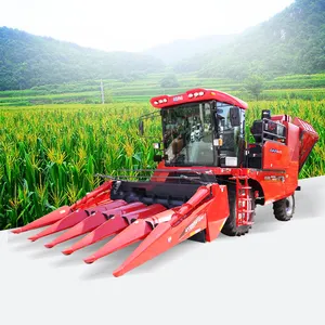 220hp 5 줄 옥수수와 줄기 결합 수확기 옥수수 수확기 판매