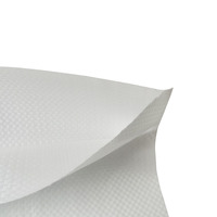 Sacs tissés en PP blanc personnalisables avec logo, sacs en plastique tissé pour riz, farine, céréales, graines 5kg 10kg 25kg 50kg