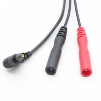 Coudière standard DC2.35 fabriquée en usine, conforme aux normes, avec broches de 2 mm pour câble adaptateur complet 1M