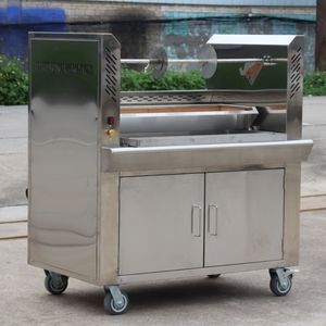 <span class=keywords><strong>Machine</strong></span> à <span class=keywords><strong>kebab</strong></span> au charbon <span class=keywords><strong>de</strong></span> <span class=keywords><strong>bois</strong></span> en acier inoxydable - Product Image 2