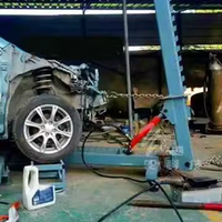 Portable Auto cadre réparation extracteur métal carrosserie Dent extracteur Machine Auto banc outil