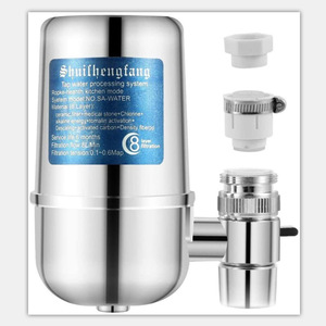 Filtre à eau pour robinet à 8 couches, système de purification d'eau pour évier de cuisine domestique, purificateur d'eau à 8 étapes de filtration, système de purification d'eau à monter sur évier - Product Image 1
