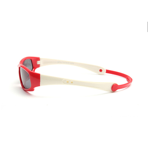 Gafas de sol de silicona Flexible para bebés, <span class=keywords><strong>lentes</strong></span> de sol polarizadas ajustables <span class=keywords><strong>con</strong></span> correa para niños y niñas - Product Image 5