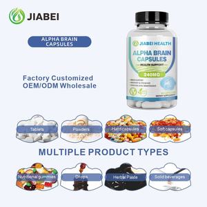 Fabricante de Suplementos Personalizados, Cápsulas Alpha Brain para Adultos, Extracto Herbal, Suplemento para la Salud Cerebral, Cápsulas de Vitaminas al por Mayor - Product Image 6