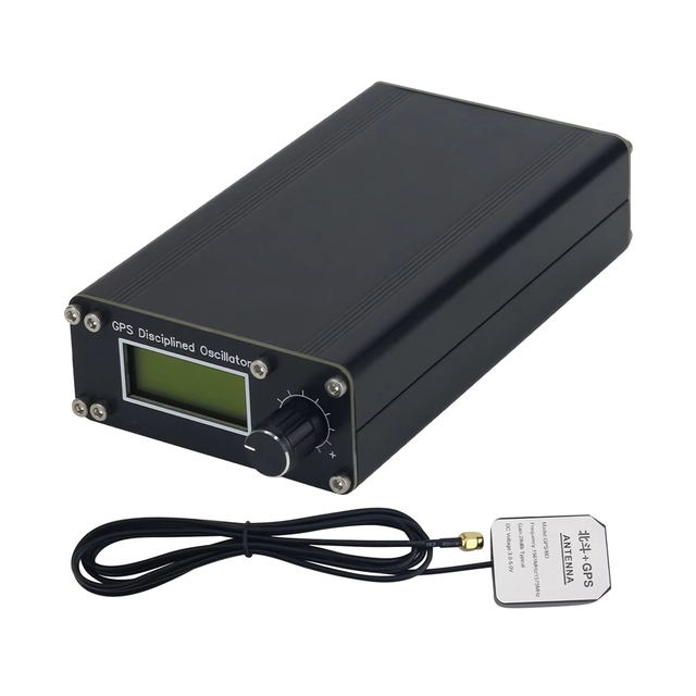 GGDX Hot Seller  GPSDO GPS Disciplined Oscillator 10MHz Frequency Reference Standard Rubidium Clock Atomic OCXO Signal Source