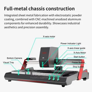 Máquina <span class=keywords><strong>de</strong></span> Colocación <span class=keywords><strong>de</strong></span> Componentes SMT S1, Alimentador <span class=keywords><strong>de</strong></span> Montaje en Superficie para Ensamblaje <span class=keywords><strong>de</strong></span> PCB, Montador <span class=keywords><strong>de</strong></span> Chips, Equipo <span class=keywords><strong>de</strong></span> Colocación <span class=keywords><strong>de</strong></span> Soldadura por Reflujo LED SMD - Product Image 4