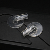 Coude de valve à air en PVC TPU à 90 degrés, petit tube à bride, embout de soufflage d'air pour manchons de tente, tube