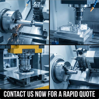 Support en aluminium anodisé usiné sur mesure par CNC, boîtier fraisé de haute précision avec trous pour applications d'équipements industriels