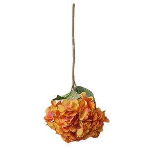 Fleurs artificielles d'hortensia simulées, tête unique en soie, aspect réaliste, pour décoration de mariage et de maison - Product Image 5