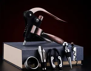 Amazon Corkscrew ชุดของขวัญชุดกระต่าย Corkscrew ขวดกระต่าย Bronze ไวน์