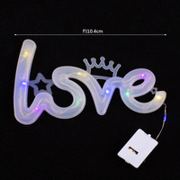 Saint Valentin mariage luxe plastique numérique numéro 520 1314 bébé lumière led bouquet fleur topper amour gâteau décoration