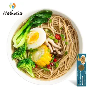 Fácil de hacer Low GI Keto Friendly Egg Free Quick Cooking Fitness Soja Pasta Saludable Fideos