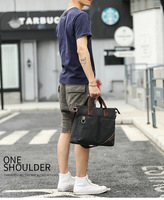 Sac à bandoulière vintage en toile noire pour homme, les meilleures sacoches pour ordinateur portable, sacs messager de créateur pour homme, sacs pour ordinateur portable 1028