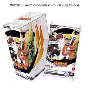 MOXU Vente en gros Nouvelles cartes de <span class=keywords><strong>jeu</strong></span> Kayou Naruto en anglais, cartes de collection de dessins animés classiques, boîte mystère, jouet, boîte de boosters de cartes Kayou - Product Image 2