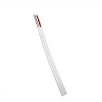 Câble coaxial SDI flexible long à conducteur solide ZhongTong RG59, conducteur en cuivre HD 3G/12G, gaine en PVC/PE, 10M-100M