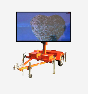 Panneaux de signalisation routière LED solaires Amber, affichages temporaires en couleur, étanches IP58, portée visuelle de 1000 m - Product Image 5