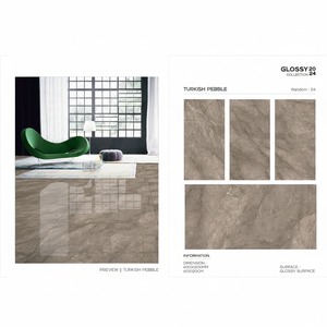 60*120mm línea dorada de lujo alto brillo 600x1200mm azulejo de cuerpo completo esmaltado pulido porcelana mármol piedra piso pared azulejos - Product Image 1