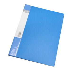 Deli Document Holder A4 40 Pages Plastic Office Organizer Transparent Rectangle Simple Style - Product Image 4