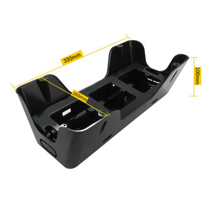 Nouvelle boîte de gestion de câbles en plastique Jiateng 330x160x100mm, organisateur sous bureau pour câbles de panneau 86 - Product Image 1