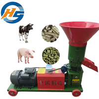 Machine de fabrication de granulés d'aliments pour animaux et volailles à prix d'usine, ligne de production de granulés alimentaires, pelletiseur