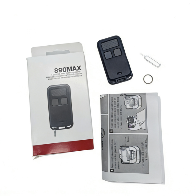 890MAX Garage gate Remote Control Door Opener Compatible With 310mhz 315MHz 390Mhz Rolling Code Key Duplicator