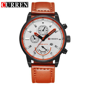 Brave Light 8217 Reloj de cuarzo con correa de cuero para hombre, gran oferta, analógico, fecha automática, relojes masculinos simples, <span class=keywords><strong>tienda</strong></span> de relojes en línea - Product Image 4